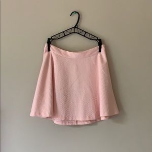 pink skirt